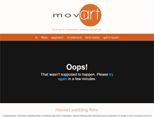 Tablet Screenshot of moviartfilms.com